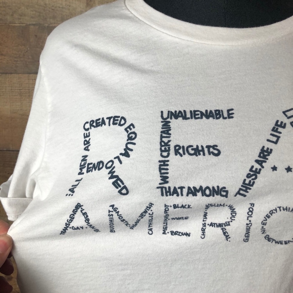 Real American 💪🏻💪🏻❤️❤️ Tee - Picture 3 of 6